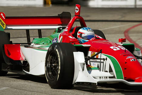 Ronnie Bremer på banen i Long Beach (Foto: Torben von Hausig)